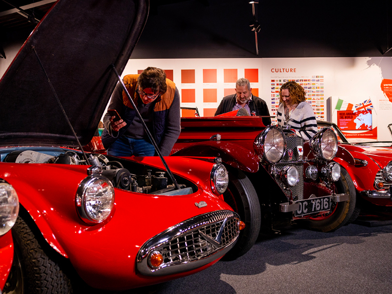 Explore the UK's Largest Collection of Cars & Motorbikes