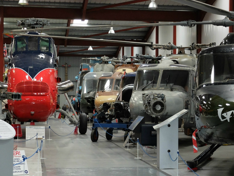 Visit the Largest Dedicated Helicopter Collection in the World