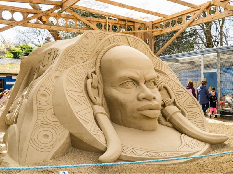 Experience Giant Sand Sculptures in Dorset